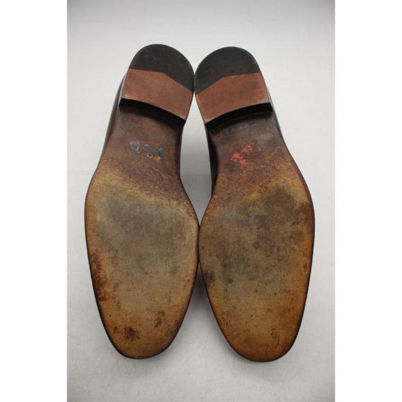 Prada Shoes Men's UK Size 8.5 2E Brown Leather Derby Cap Toe Lace-Up - Picture 8 of 12